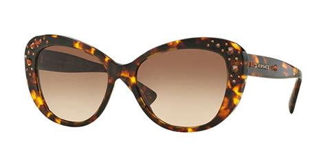 versace crystal charm tortoise sunglasses for women ve 4309b|Versace VE4409 S (53 .